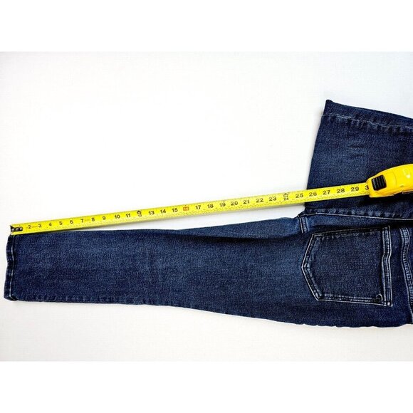 Madewell Size 26X25 Women's Petite The Perfect Vintage Jean Blue Denim Logo Tag - Picture 8 of 12